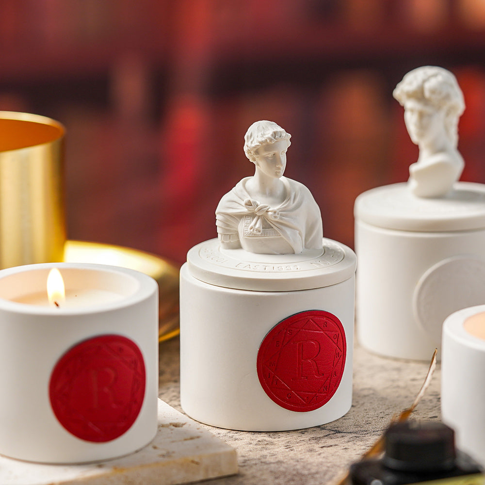 古典雕塑精緻香氛蠟燭
