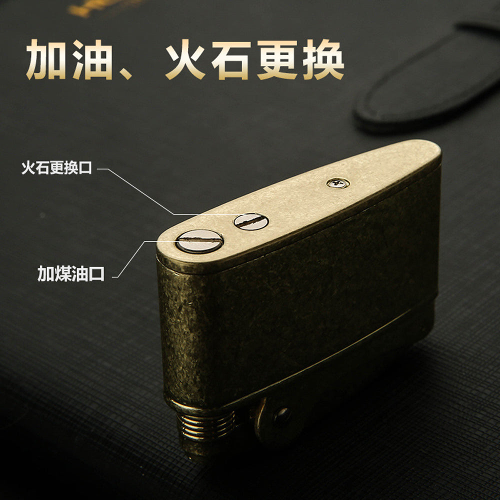 復古懷舊砂輪煤油打火機 - 使用情境|BRAVOMART