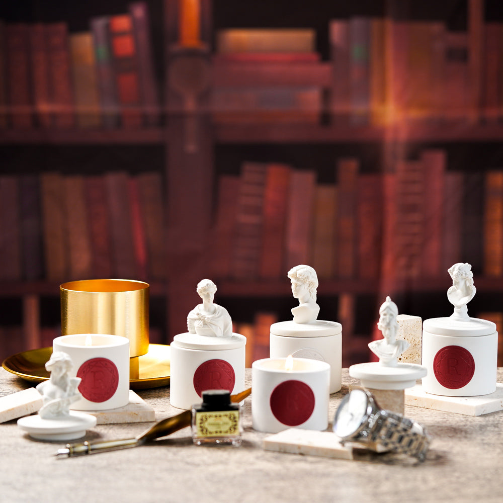 古典雕塑精緻香氛蠟燭