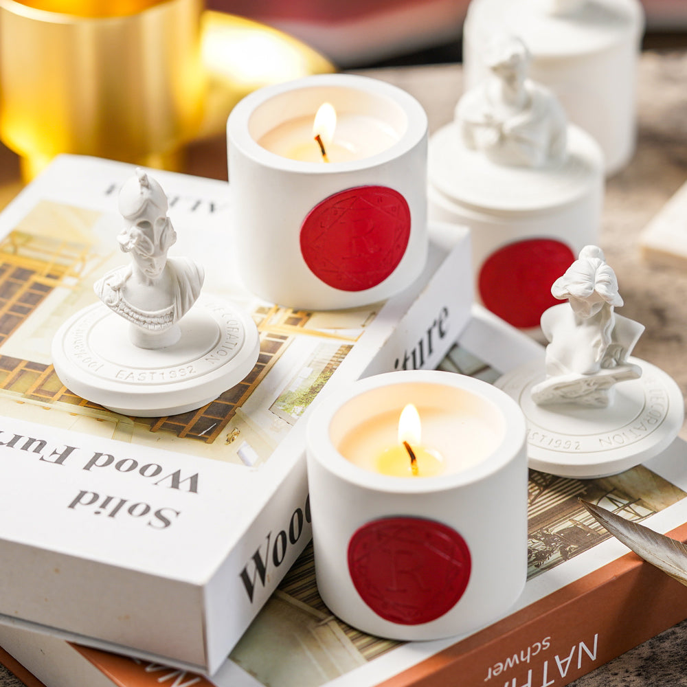 古典雕塑精緻香氛蠟燭