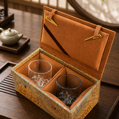 遠山茶杯品茗杯 130ml -2入組
