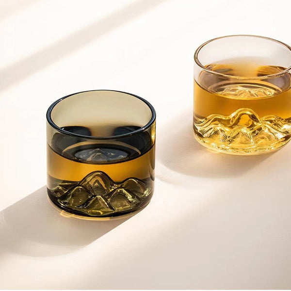 遠山茶杯品茗杯 130ml - 側面圖｜BRAVOMART