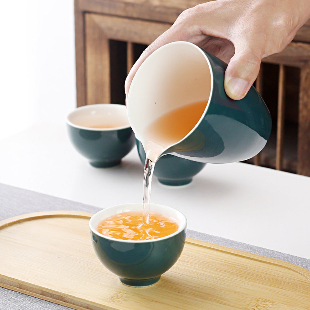 天目釉窯變茶具套組 - 刻字展示｜BRAVOMART