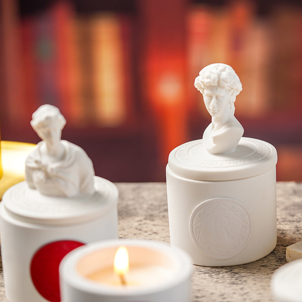古典雕塑精緻香氛蠟燭