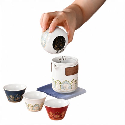 花韻快客便攜茶具組