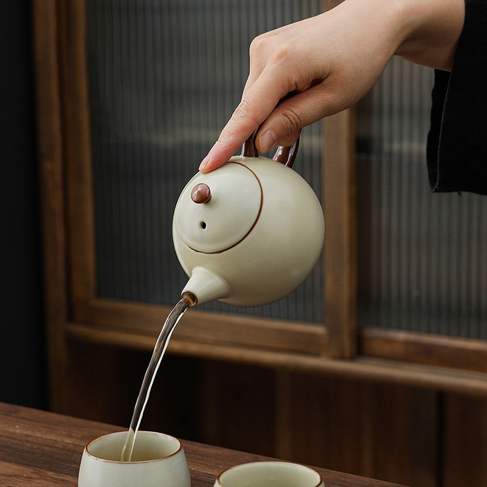 汝窯西施壺茶具套組 - 細節圖｜BRAVOMART