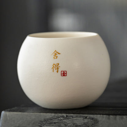 吉祥如意文創黑陶茶杯組 - 展示圖9｜BRAVOMART
