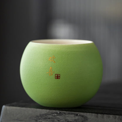 吉祥如意文創黑陶茶杯組 - 展示圖10｜BRAVOMART