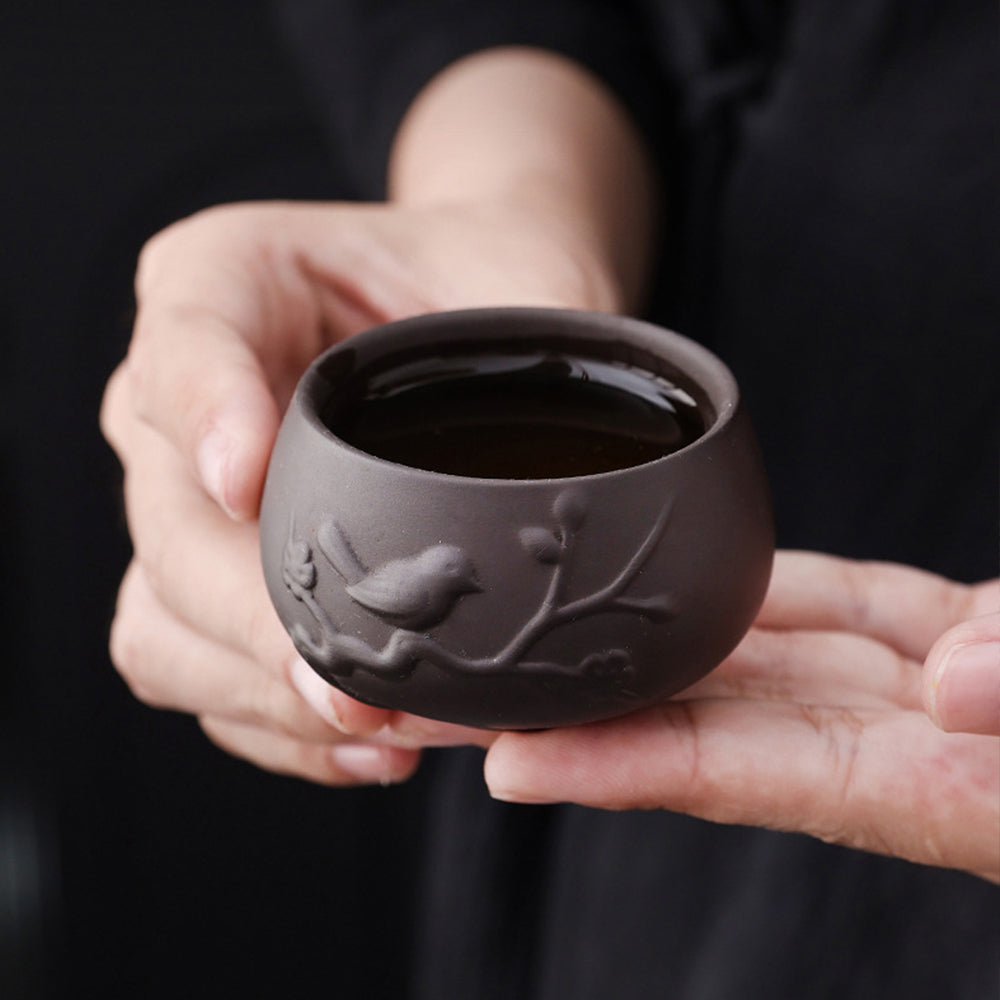紫金澤福-紫砂茶具茶壺套裝 - 刻字展示｜BRAVOMART