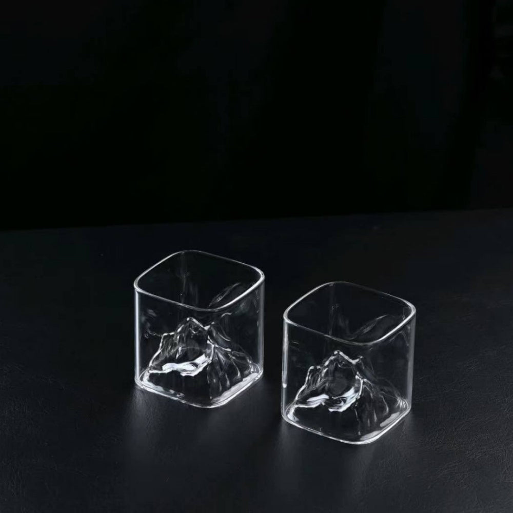 觀山方款威士忌杯 - 三種尺寸 - 細節圖｜BRAVOMART