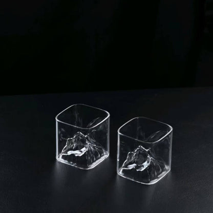 觀山方款威士忌杯 - 三種尺寸 - 細節圖｜BRAVOMART