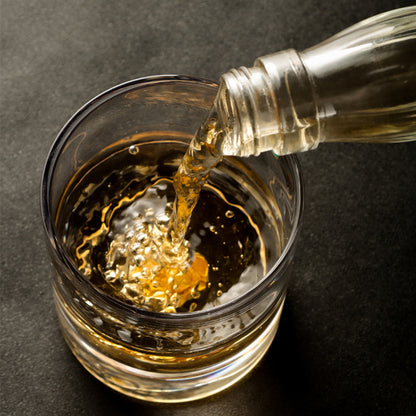 創意山峰威士忌玻璃酒杯 - 刻字展示｜BRAVOMART