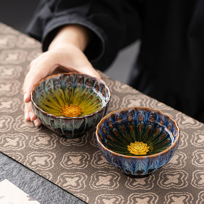 鑲金窯變對杯套組 - 刻字展示｜BRAVOMART