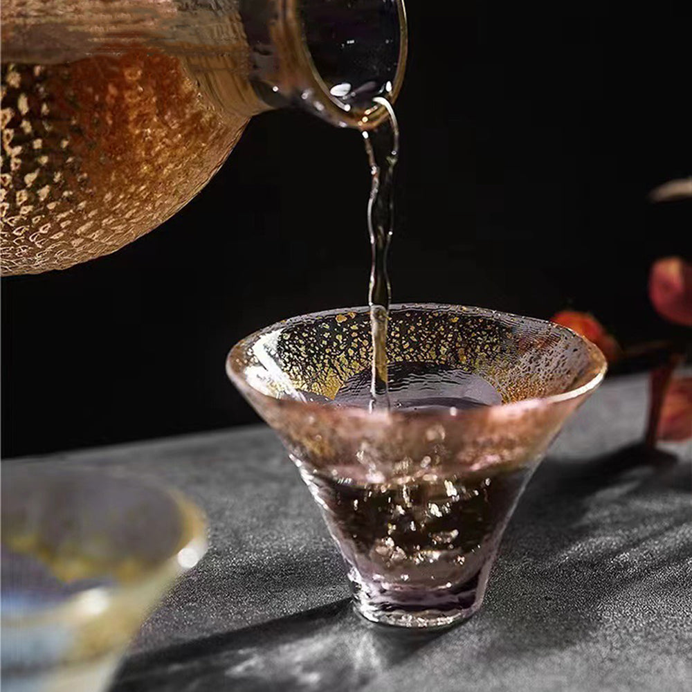 富士山招福 清酒杯2入禮盒 - 尺寸對比｜BRAVOMART
