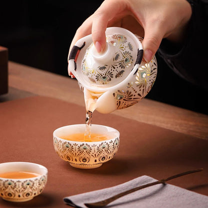 黄汝敦煌旅行茶具組