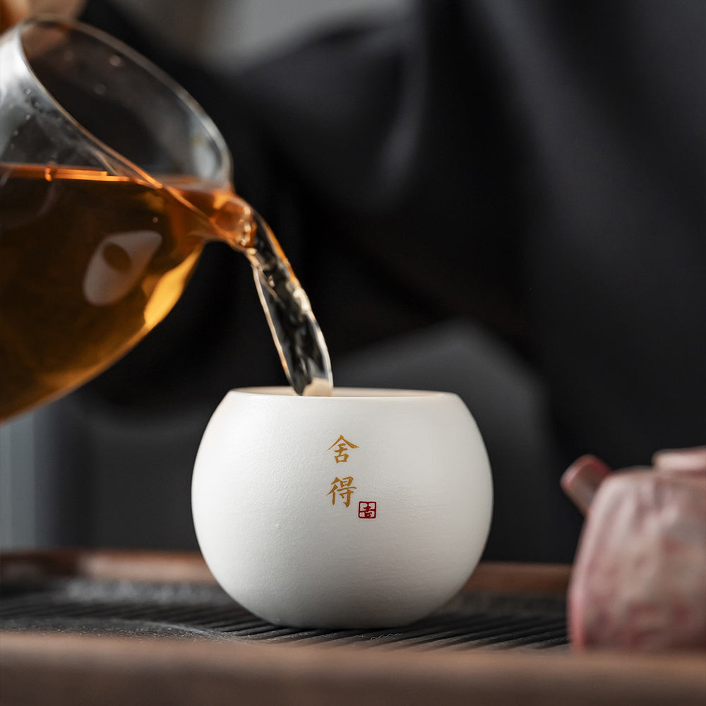吉祥如意文創黑陶茶杯組 - 細節圖｜BRAVOMART