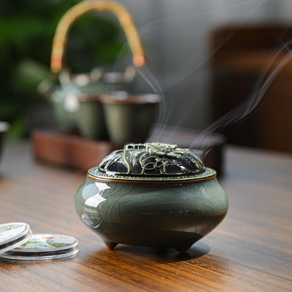 汝窯茶具焚香套組 - 包裝圖｜BRAVOMART