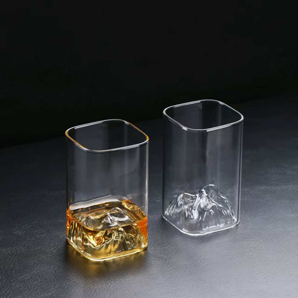 觀山方款威士忌杯 - 三種尺寸 - 展示圖9｜BRAVOMART