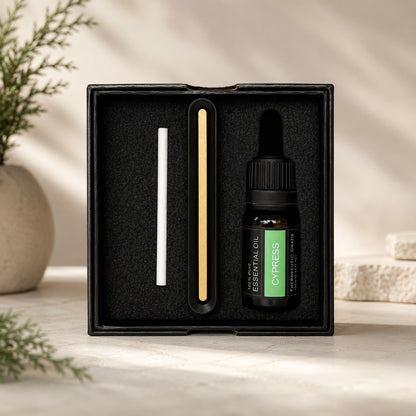 金屬車載香薰擴香器+精油10ml