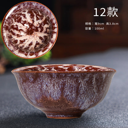 陶瓷窯變建盞杯 天目釉杯 / 4入組禮盒 - 展示圖18｜BRAVOMART
