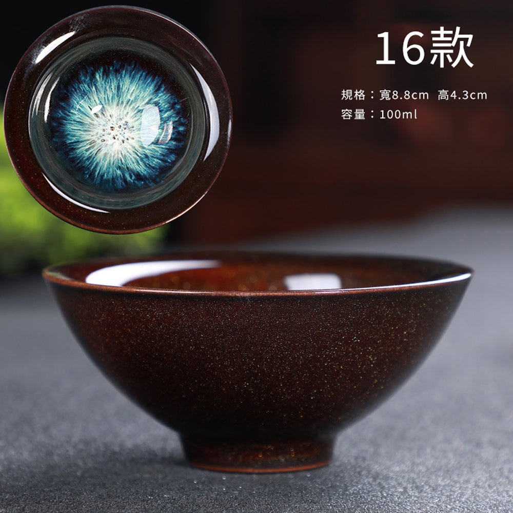 陶瓷窯變建盞杯 天目釉杯 / 4入組禮盒 - 展示圖21｜BRAVOMART