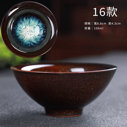 陶瓷窯變建盞杯 天目釉杯 / 4入組禮盒 - 展示圖21｜BRAVOMART