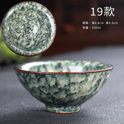 陶瓷窯變建盞杯 天目釉杯 / 4入組禮盒 - 展示圖23｜BRAVOMART