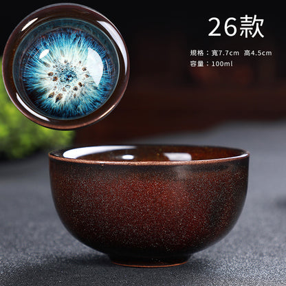 陶瓷窯變建盞杯 天目釉杯 / 4入組禮盒 - 展示圖29｜BRAVOMART