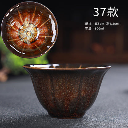 陶瓷窯變建盞杯 天目釉杯 / 4入組禮盒 - 展示圖32｜BRAVOMART