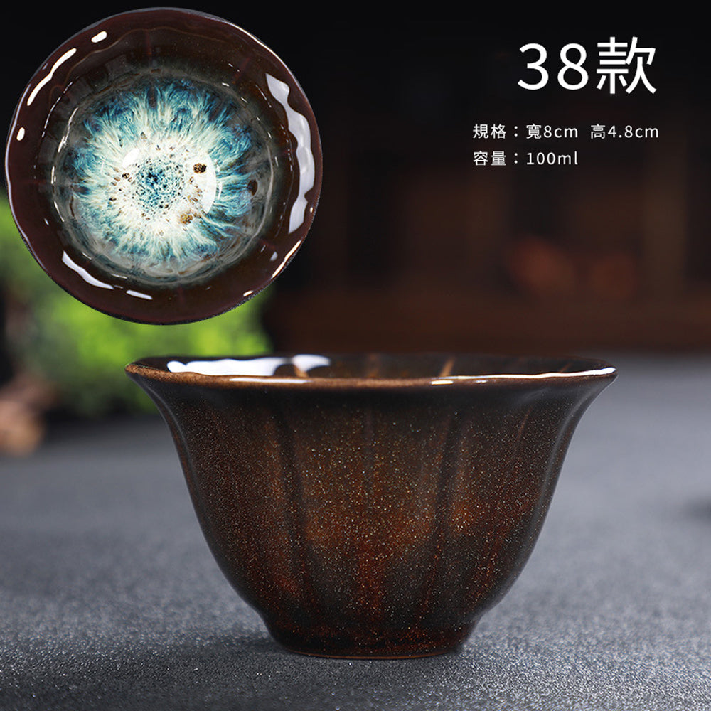 陶瓷窯變建盞杯 天目釉杯 / 4入組禮盒 - 展示圖33｜BRAVOMART