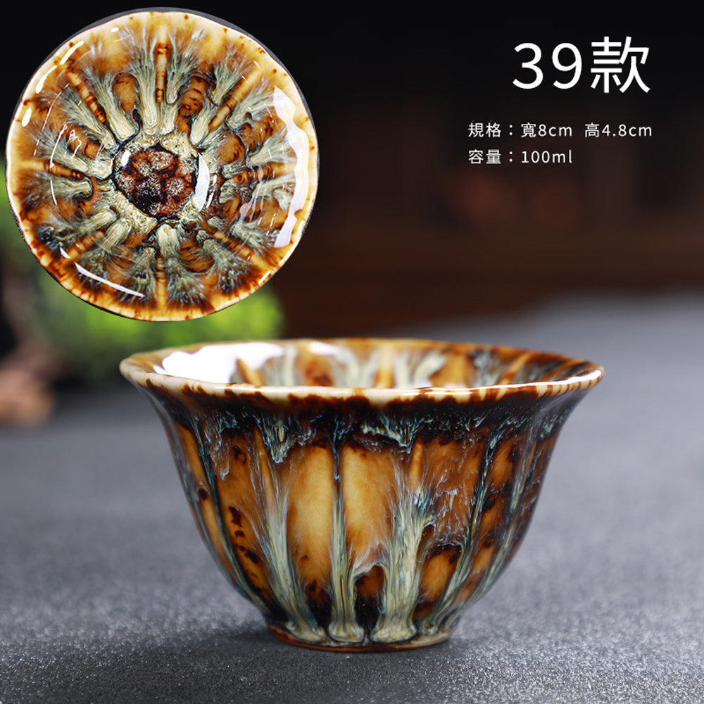 陶瓷窯變建盞杯 天目釉杯 / 4入組禮盒 - 展示圖34｜BRAVOMART