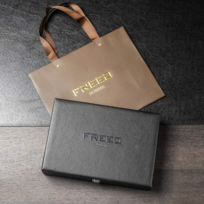 【兩週年特仕款】五刀式刮鬍刀豪華禮盒四件組 - 湖水綠 - FREED