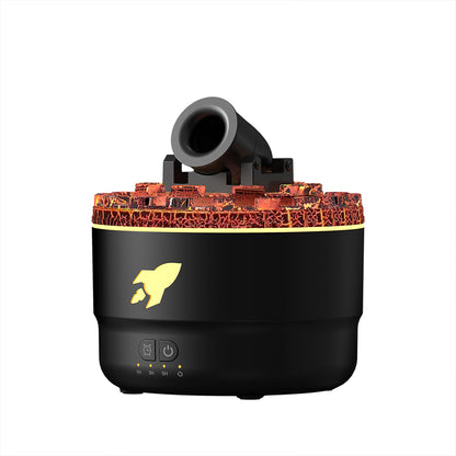炮臺造型七彩香氛加濕香薰機 加贈香氛精油10ML