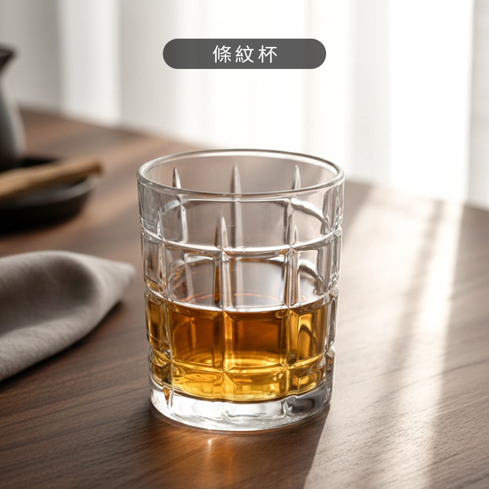厚底水晶玻璃威士忌杯