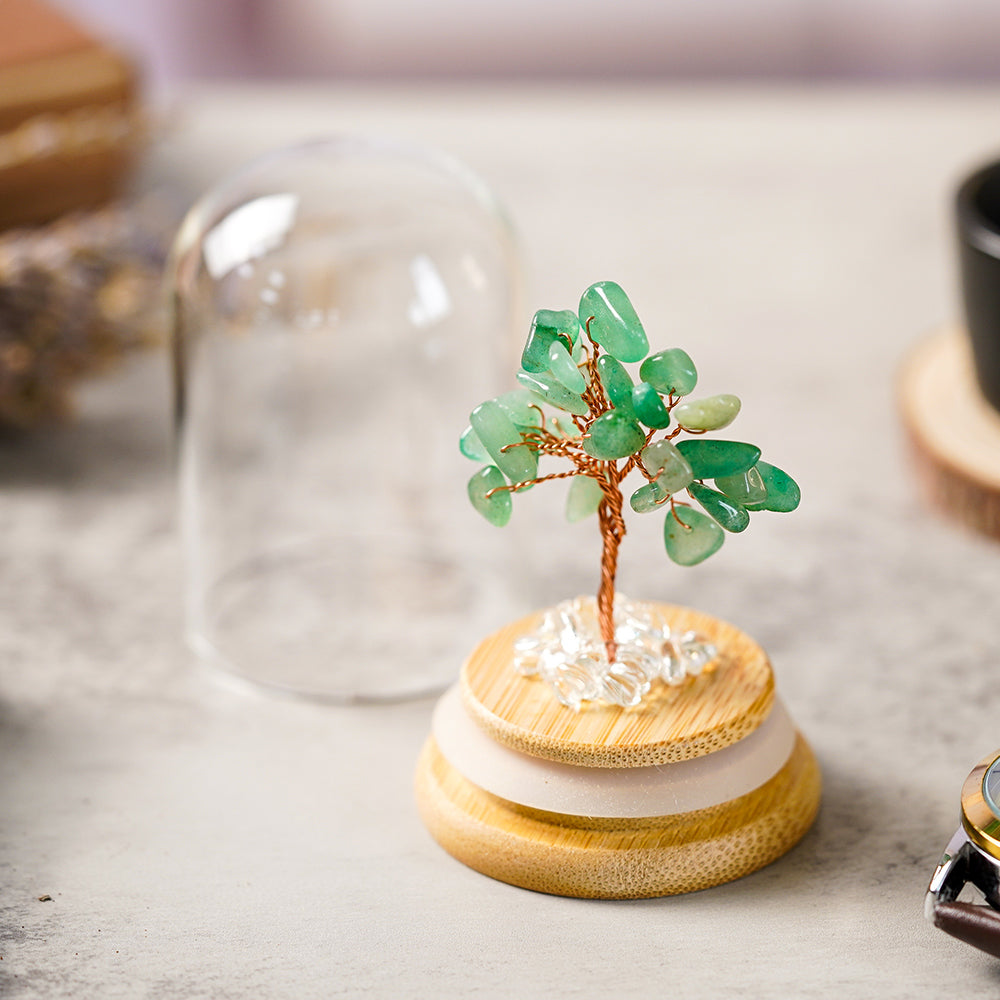 4入組禮盒 水晶開運招財水晶樹 - mini
