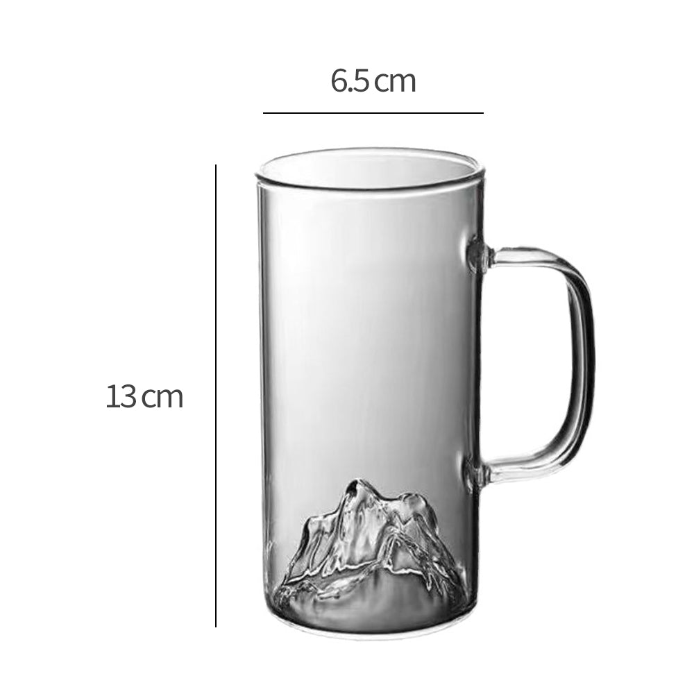 觀山透明玻璃杯 350ml - 使用情境｜BRAVOMART