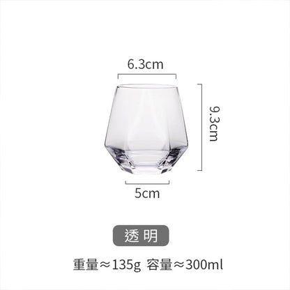 六棱鑽石彩色玻璃杯 - 展示圖15｜BRAVOMART